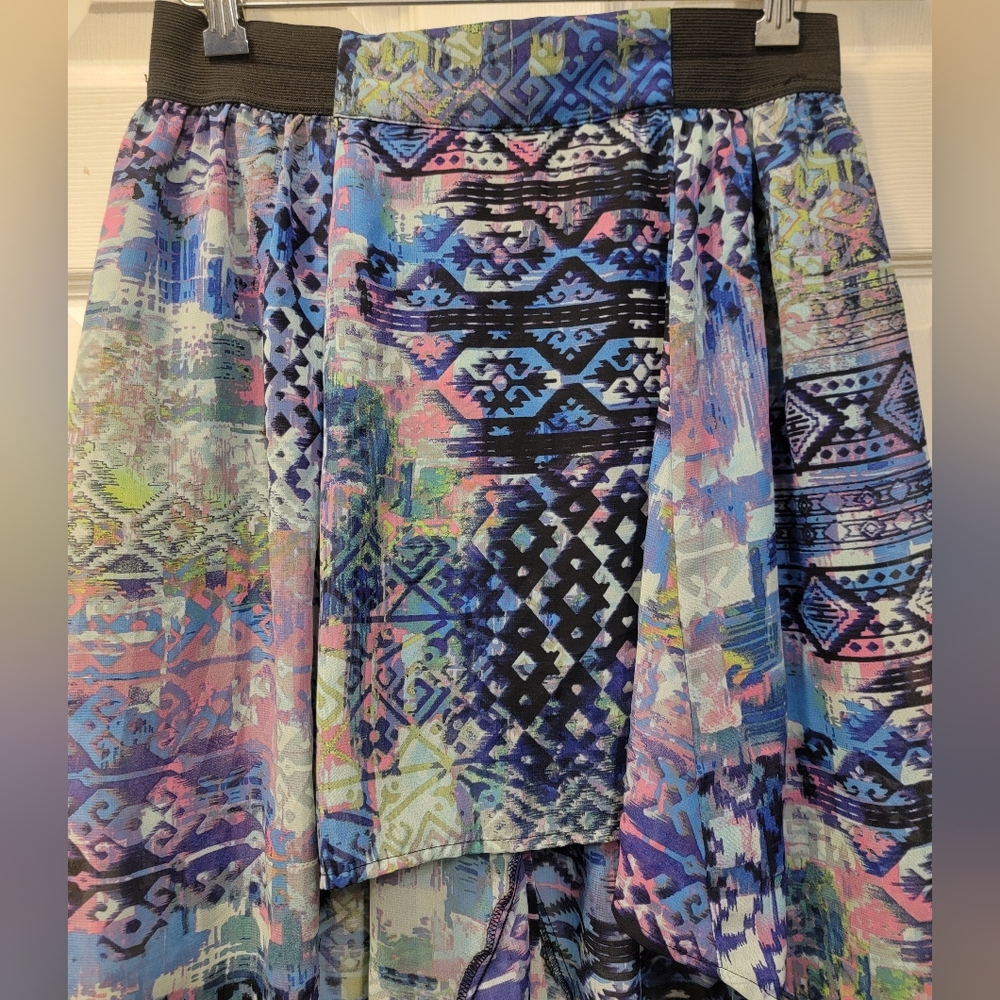 2 No Boundaries Multicolor & Black Skirts (Set of 2) Size Large